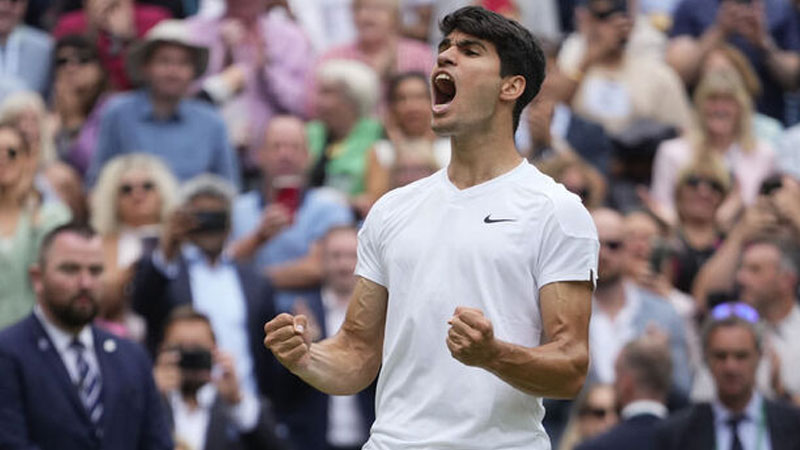 Wimbledon'da zafer Djokovic'i mağlup eden Carlos Alcaraz'ın!