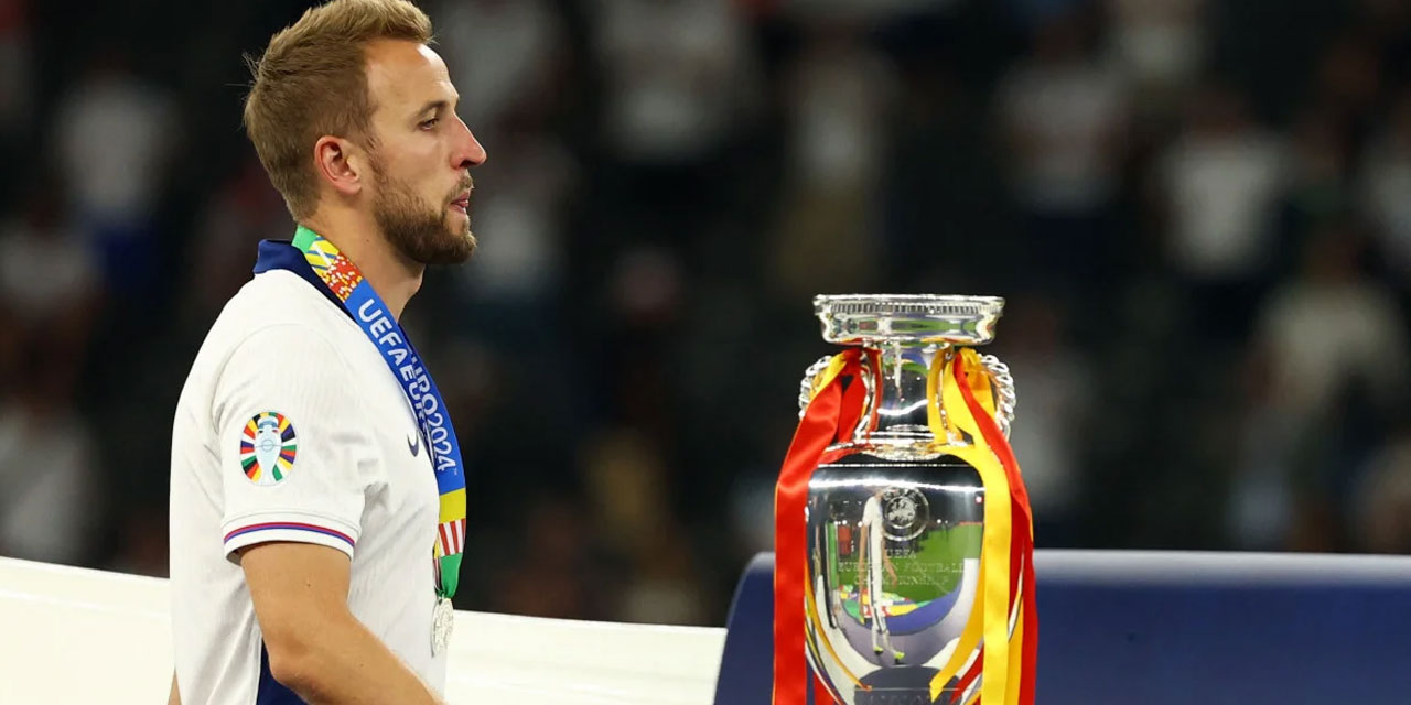 'Harry Kane laneti' EURO 2024'te devam etti! Yine final kaybetti, yine kupasız kaldı