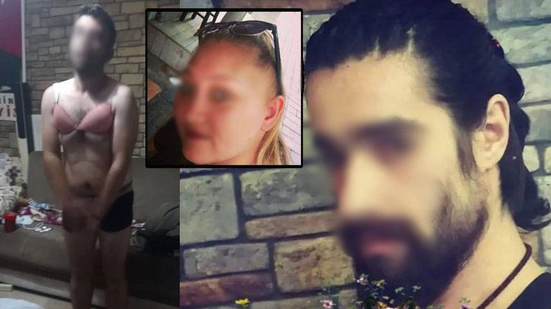Evden çıkmak isteyen kiracısına domuz bağıyla işkence yapıp, kadın kıyafeti giydirdi