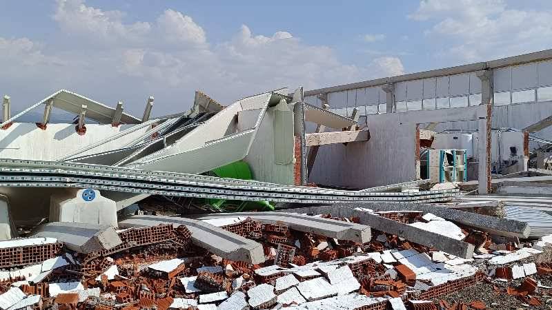 Hayvan Çiftliği çöktü: 1 işçi hayatını kaybetti