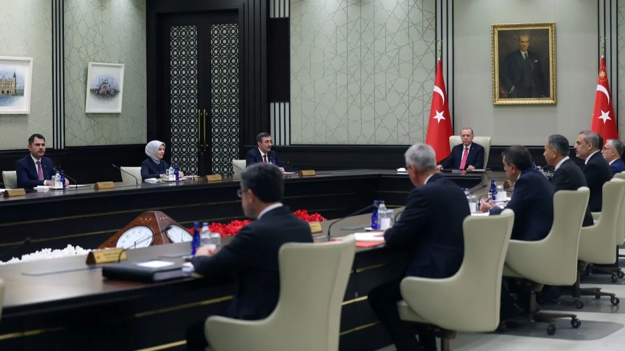 Cumhurbaşkanı Erdoğan başkanlığında Kabine toplandı