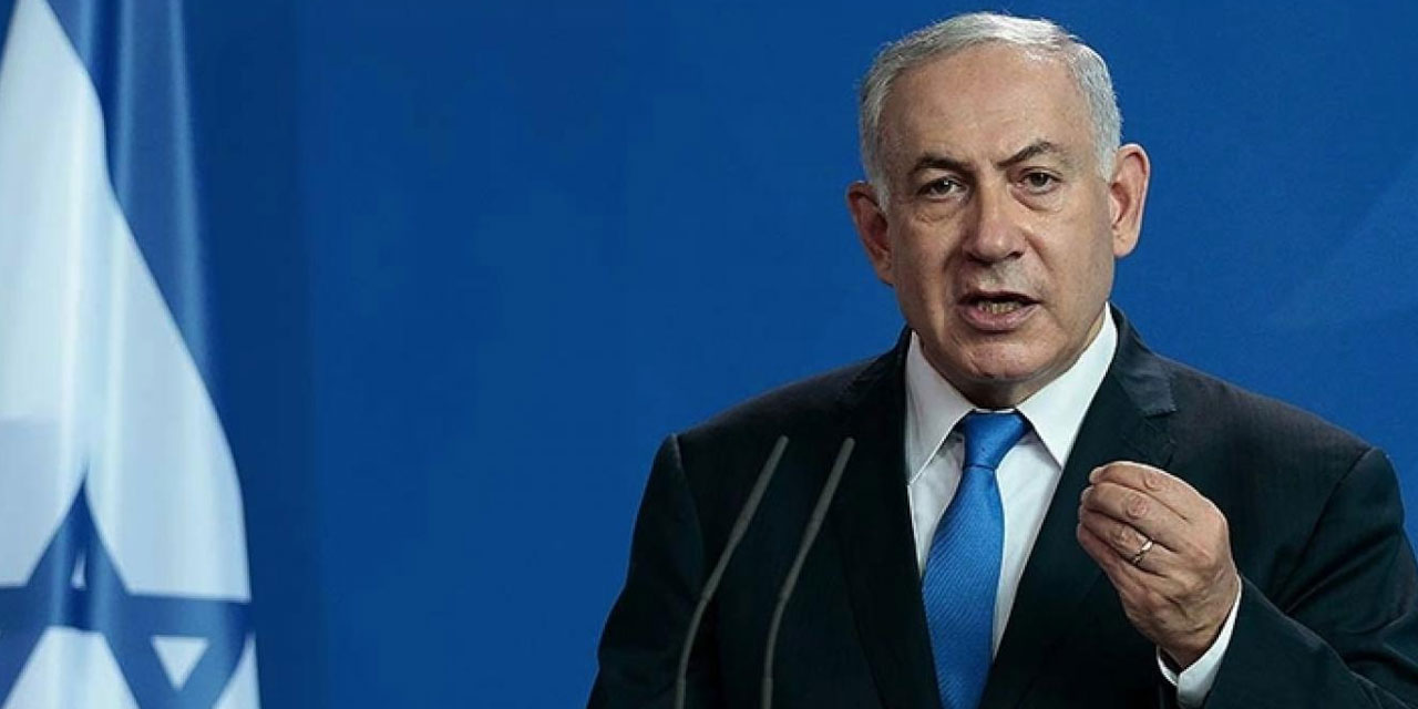 İsrail Başbakanı Netanyahu'ya protesto "Sen bir suçlusun"