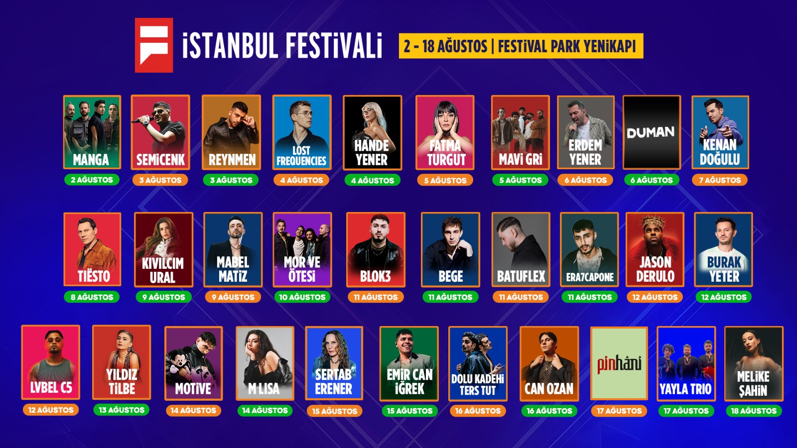 İstanbul Festivali Yenikapı'da!