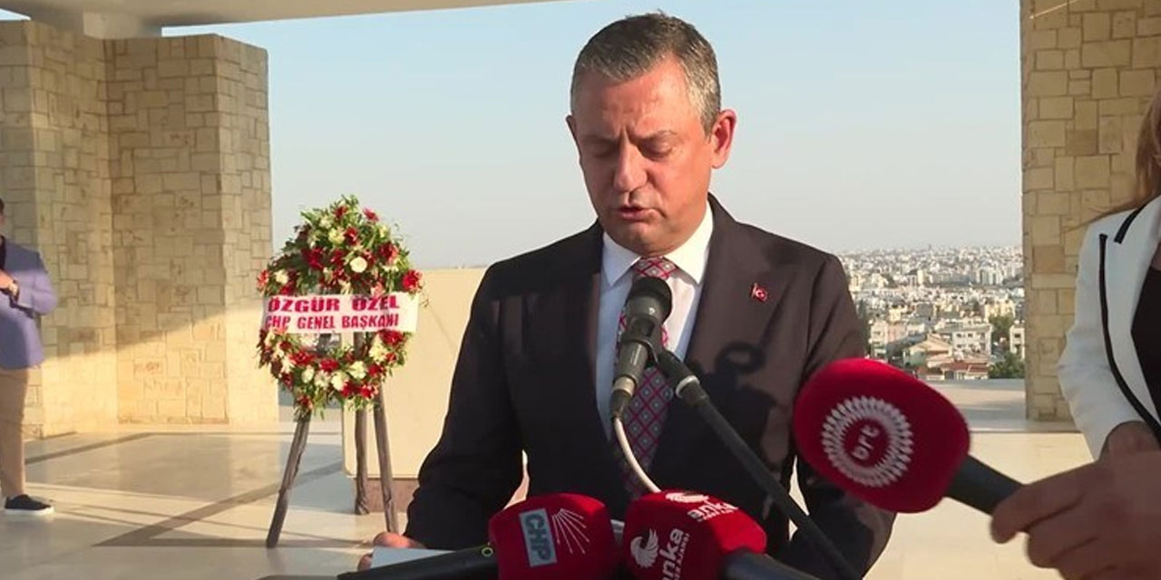 Özgür Özel KKTC’de: "Kıbrıs Türklerinin mücadelesinin arkasındayız"