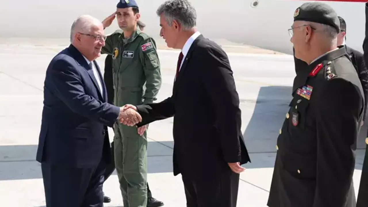 Bakan Güler, KKTC Dışişleri Bakanı Ertuğruloğlu ile görüştü