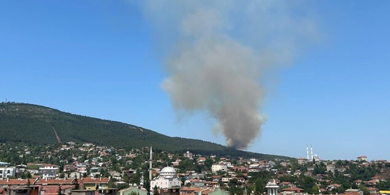 Aydos Ormanı'nda yangın!