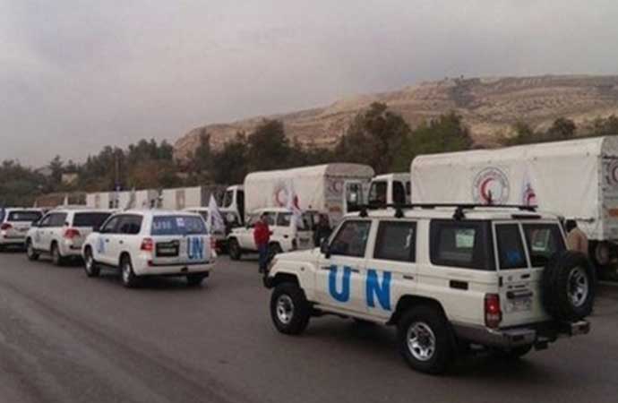 Gazze'ye giden BM konvoyuna İsrail'den saldırı