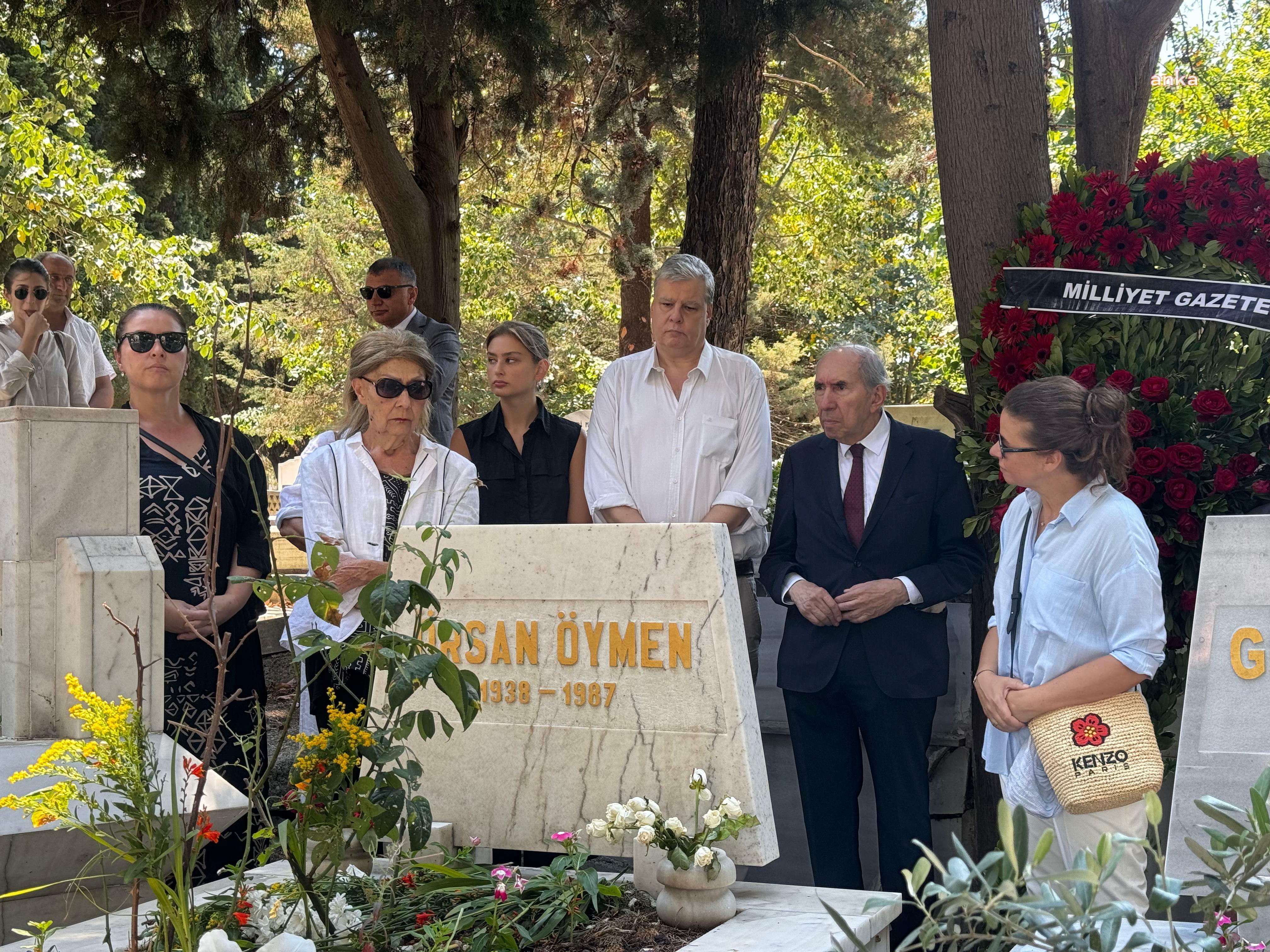 Gazeteci Örsan Öymen mezarı başında anıldı
