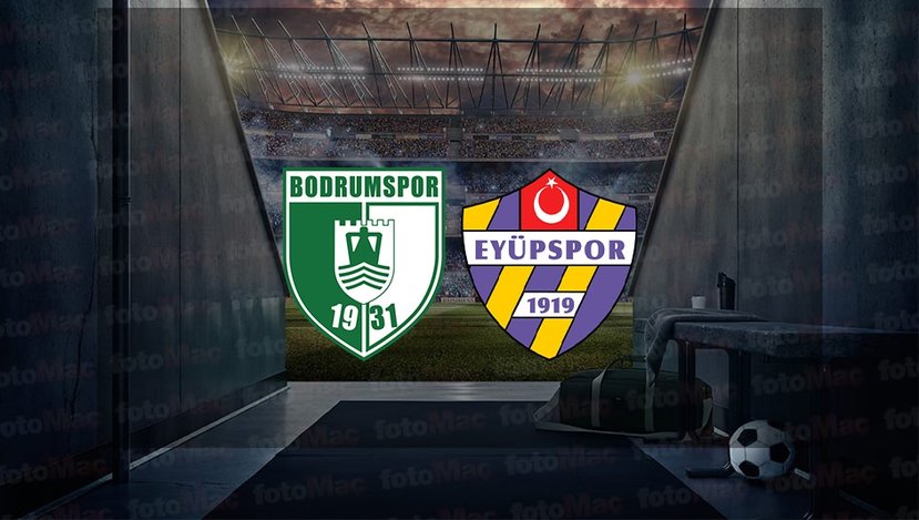 Bodrum FK - Eyüpspor maçında ortalık karıştı: Bodrum Teknik Direktörü yaralandı