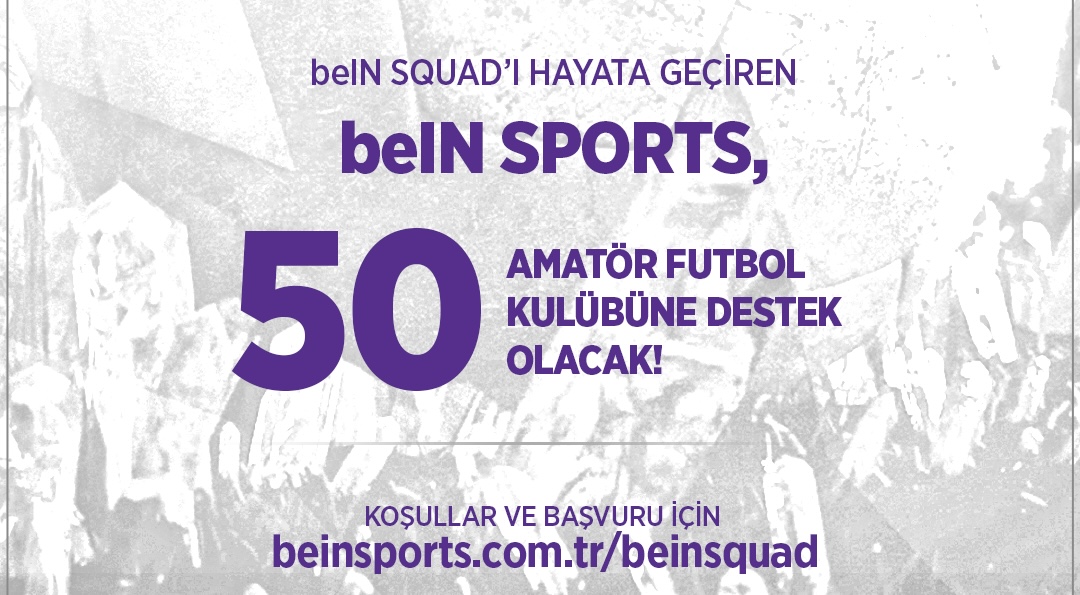 beIN Sports’tan amatör futbola destek