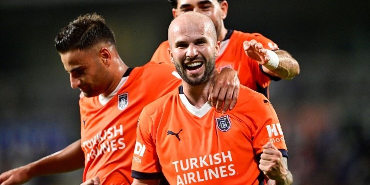 Başakşehir Avrupa'da gol oldu yağdı: Turun kapısı aralandı
