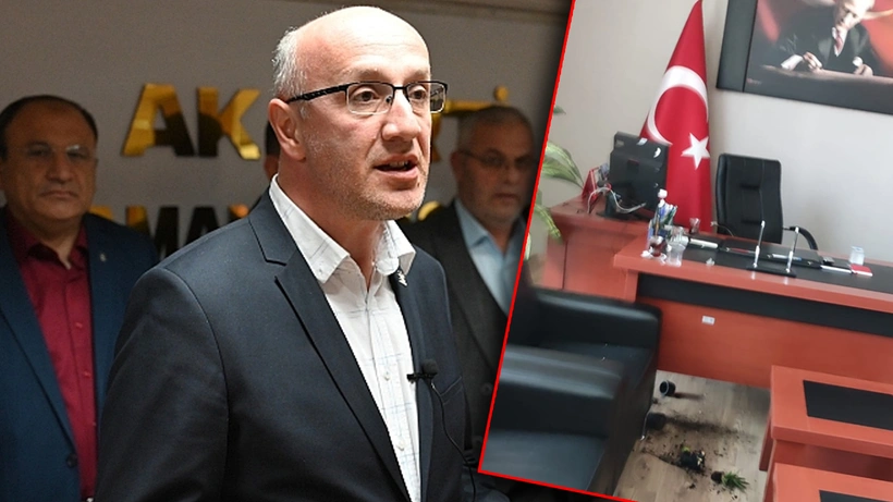 AKP'li Karaman İl Başkanı başhekim odasını bastı: Başhekim makamdan kaçtı!