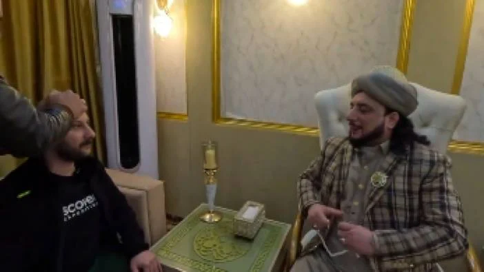 'ÇufÇuf hoca'nın yanına giden Türk Youtuber'ın videosu, sosyal medyada gündem oldu