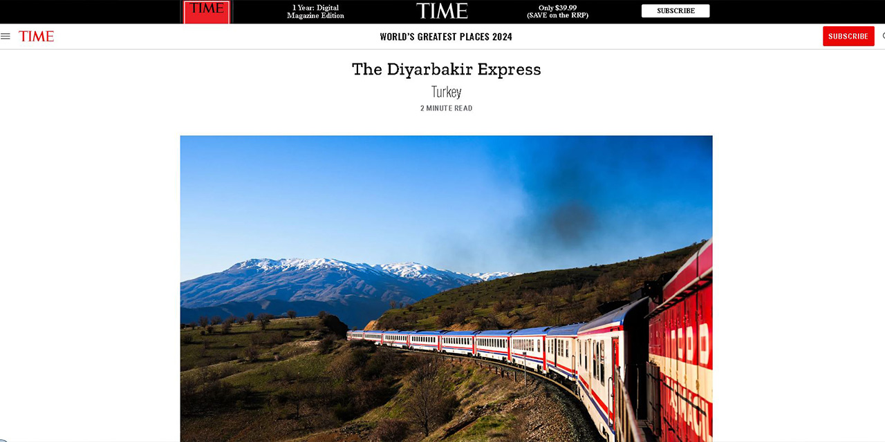 Time Dergisi'nin dünyadaki en iyi 100 rotayı açıkladı: İşte Türkiye'den listede olan o yer