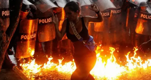 Venezuela'da halk sokağa döküldü: Seçim protestolarında 1 kişi hayatını kaybetti