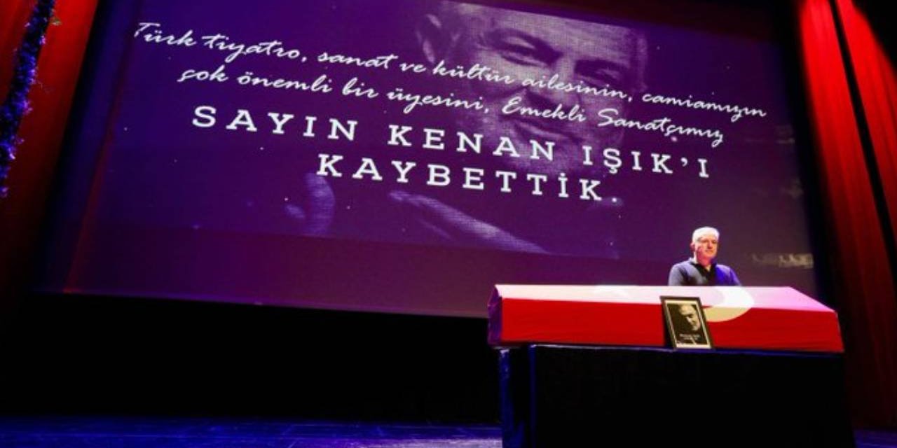 Kenan Işık'a AKM'de veda töreni: 'Samimiyeti ve sahiciliğiyle bütün memleketimizin gönlünü aldı'