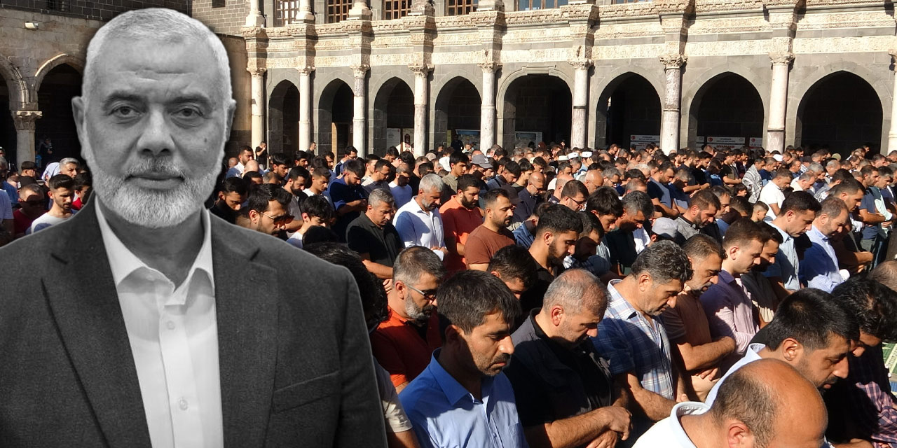 Diyarbakır’da Haniye için gıyabi cenaze namazı kılındı