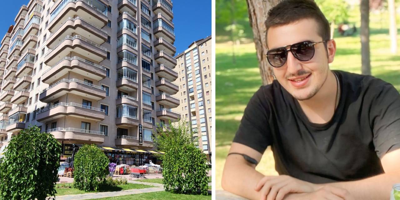 12'nci kattan atlayıp öldü, üzerine düştüğü esnaf yaralandı