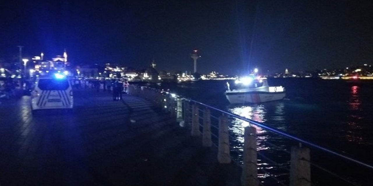 Üsküdar'da genç kadın denize düştü: Arama çalışmaları başlatıldı