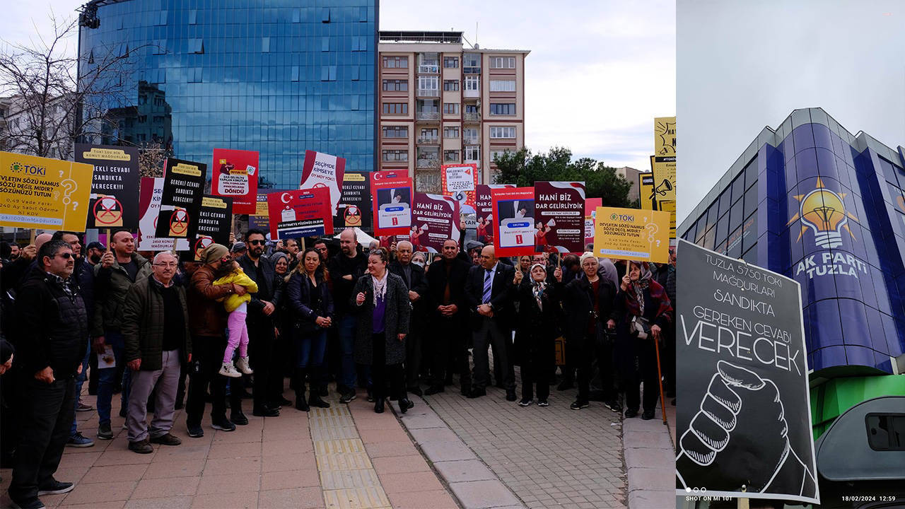 TOKİ mağdurlarından Murat Kurum'a çağrı