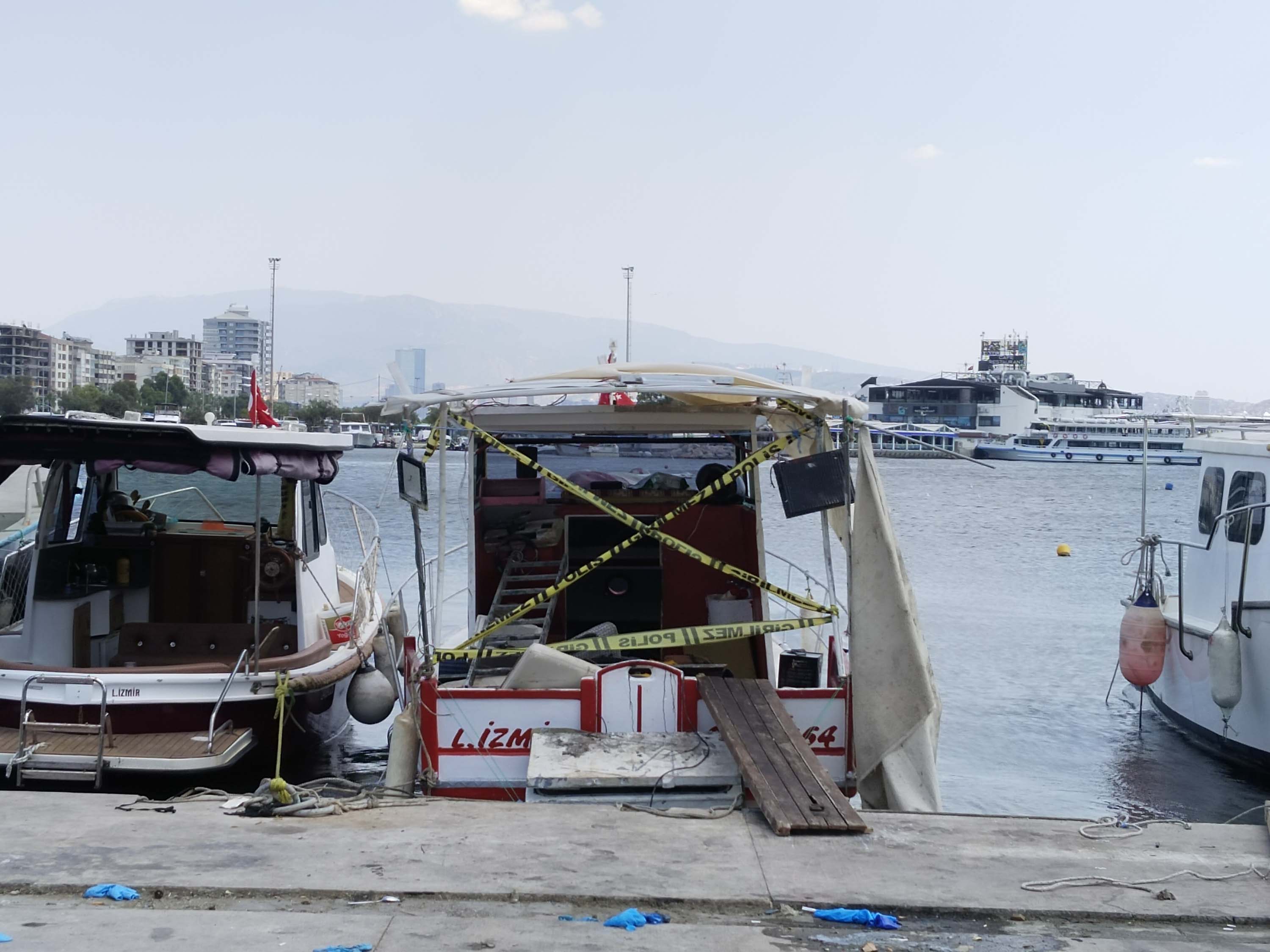 İzmir'de korkunç olay: Teknedeki buzlukta kadın cesedi bulundu