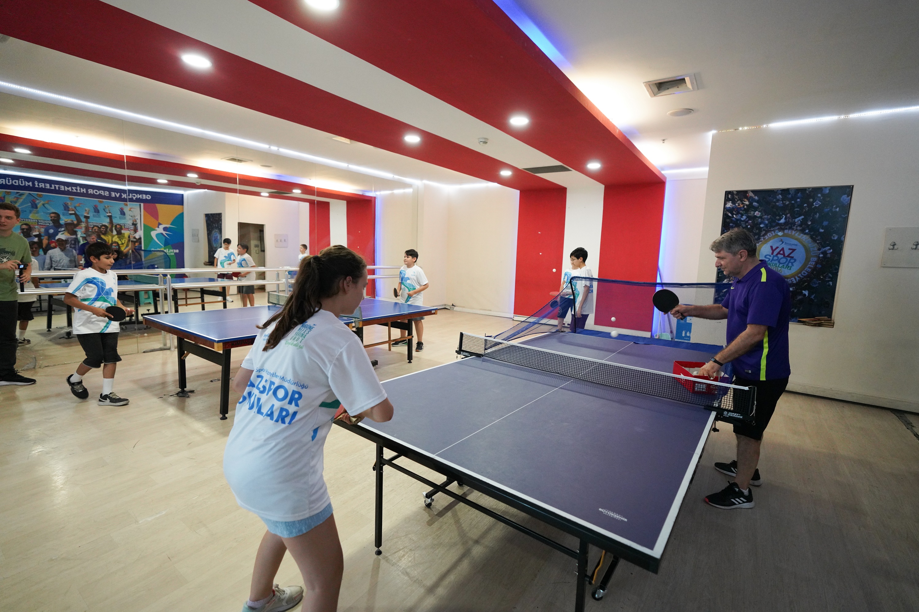 Yaz spor okullarında heyecan devam ediyor