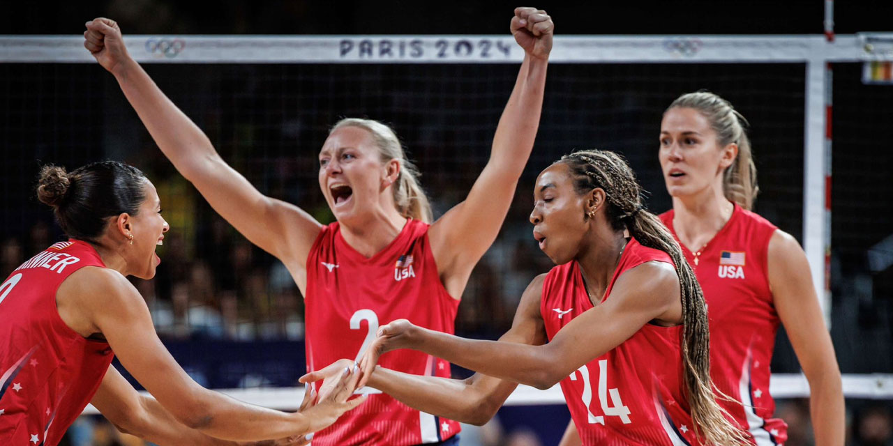 Paris 2024'te voleybolda ilk finalist ABD oldu