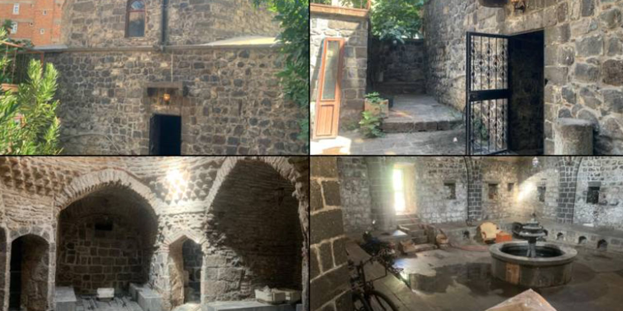 Diyarbakır'daki tarihi hamam depo oldu: Projenin bitmesi için 2,5 milyon TL gerekiyor