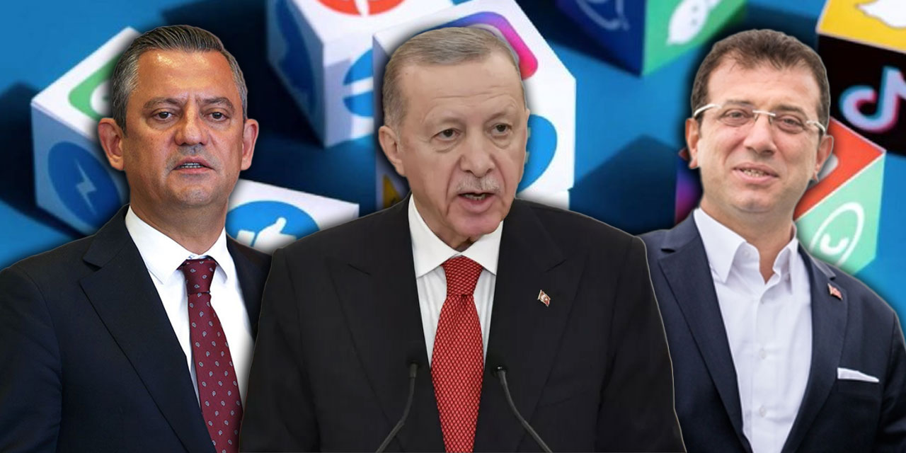 Siyasilerin 'sosyal medya' rekabeti: En çok etkileşim alan lider hangisi?