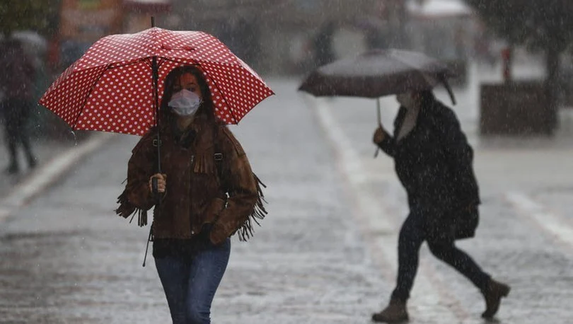 Meteoroloji uyardı: İstanbul dahil birçok il için sağanak yağış bekleniyor