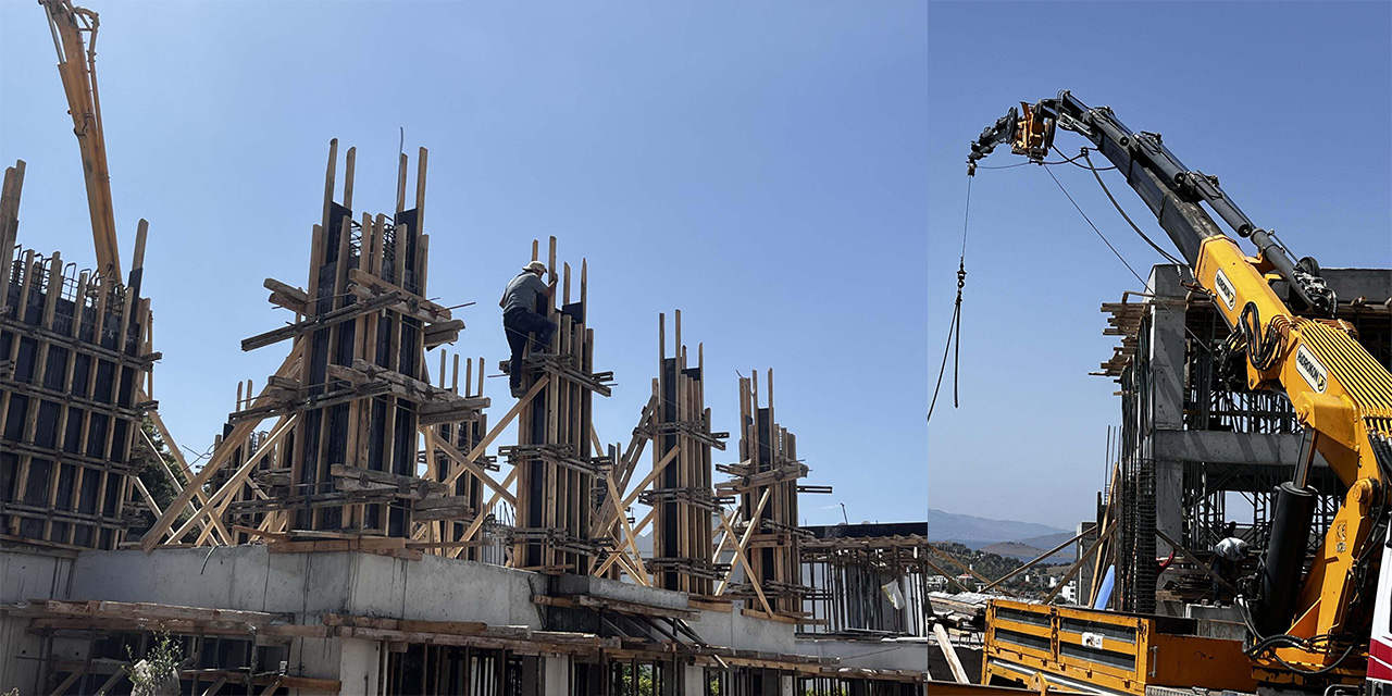 Bodrum’da inşaat yasağına uymayan 393 firmaya ceza