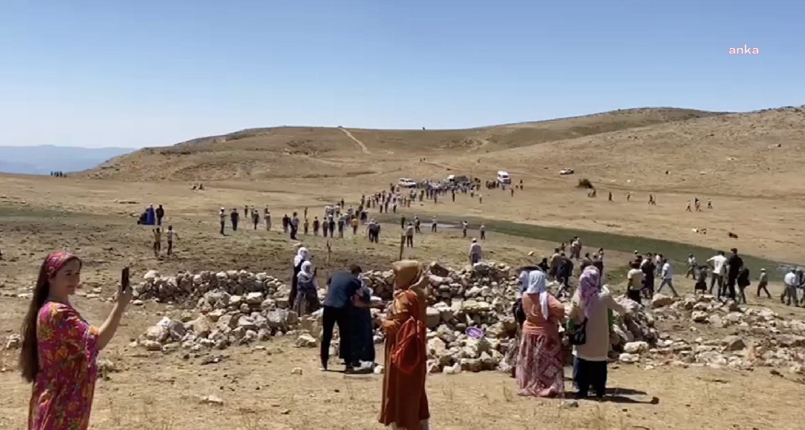 Diyarbakır Kulp'ta maden arama projesine karşı miting düzenlendi