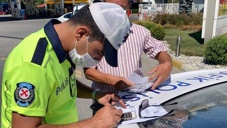Bir haftada 436 bin 589 sürücüye ceza kesildi