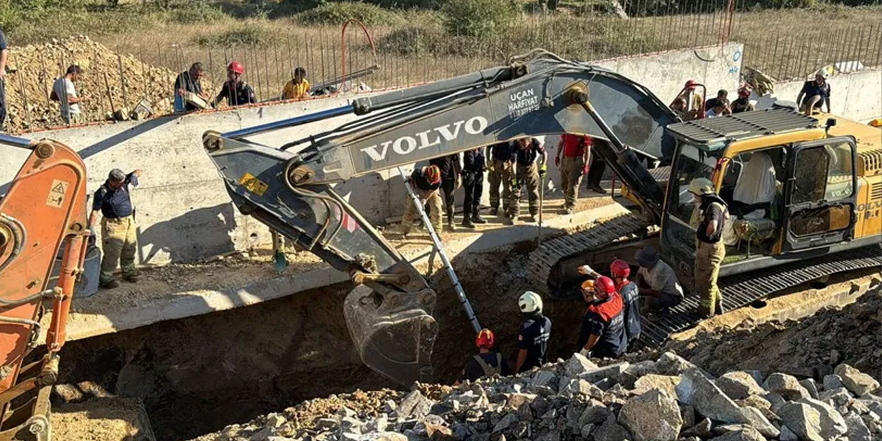 Tuzla'da şantiyede göçük faciası! 2 işçi hayatını kaybetti