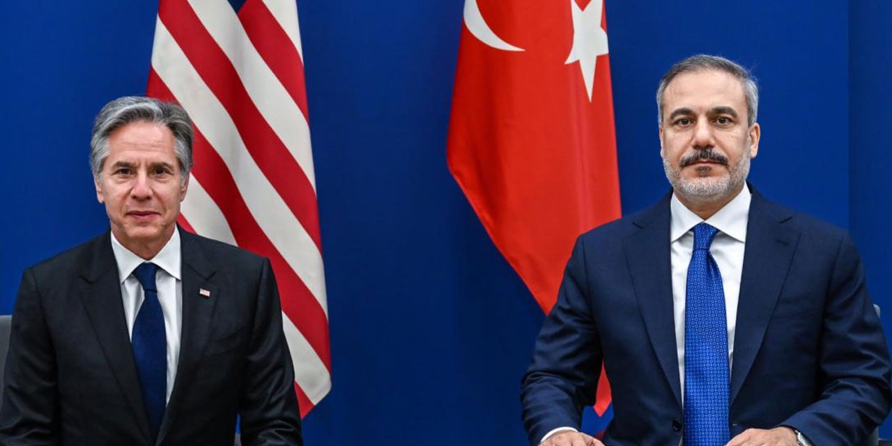 Bakan Fidan, ABD'li mevkidaşı Blinken ile görüştü