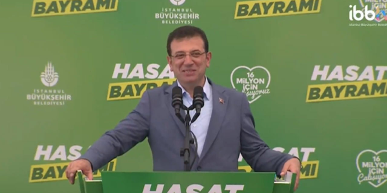 İmamoğlu'ndan vatandaşla arasında dikkat çeken diyalog: "Güzel amcacım gözümün içine sokuyorsun"
