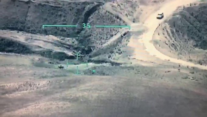 Atla kaçmaya çalışan firari hükümlü İHA yardımıyla yakalandı