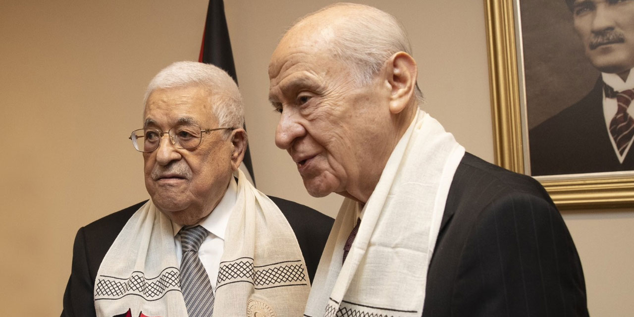 Mahmud Abbas’ı ayakta alkışlayan Bahçeli'nin sözleri yeniden gündemde: Uygur Türkleri üzerinden hedef almıştı
