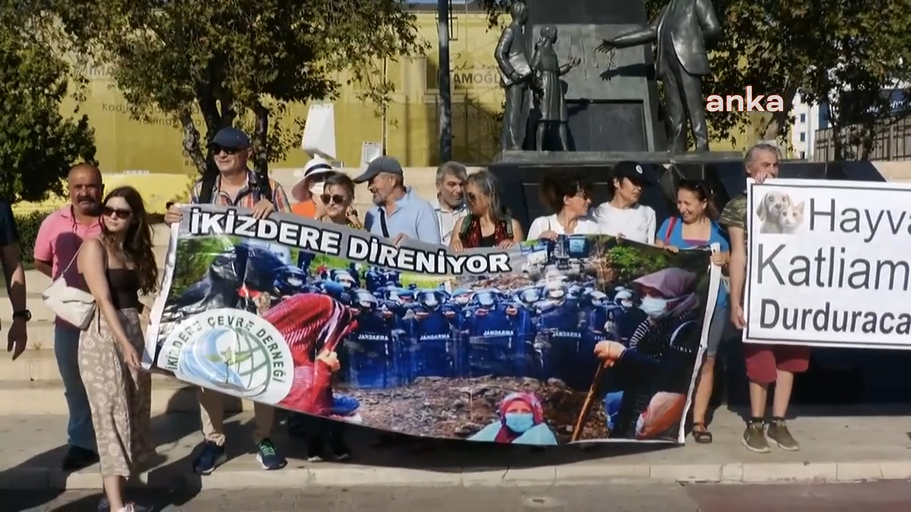 İstanbul’da “İkizdere” protestosu: İkizdere’den derhal çekilin