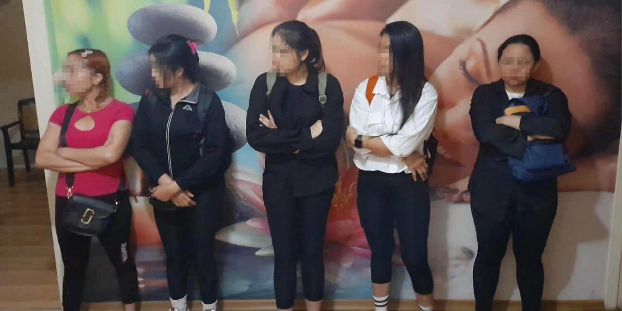 Masaj salonlarına denetimde 21 yabancı uyruklu kadın yakalandı