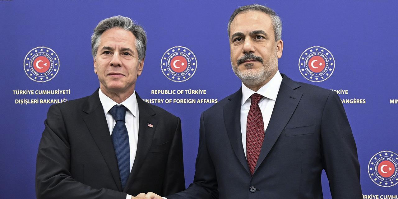 Hakan Fidan ABD'li mevkidaşı Blinken ile görüştü