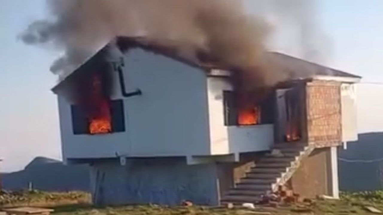 Trabzon'da yayla evinde yangın faciası: 3 kişi hayatını kaybetti