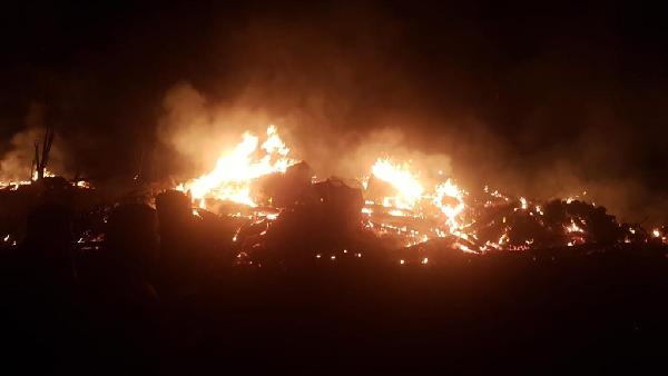 Sinop'ta köyde yangın: 5 ev yandı 2 kişi hayatını kaybetti