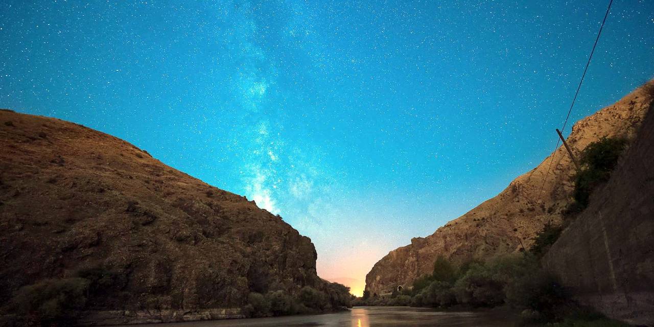 Erzincanlı yönetmen, 'Perseid meteor yağmuru'nu görüntüledi