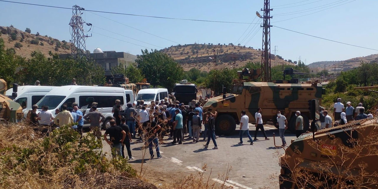 Mardin'de DEDAŞ gerginliği: Mahalleliye biber gazı ve TOMA ile müdahale edildi