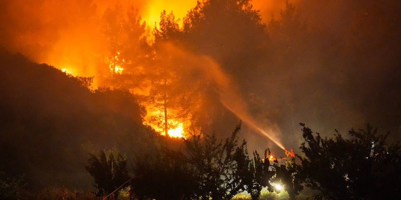 İzmir ve Aydın'daki yangında zarar görenlere nakdi yardım yapılacak