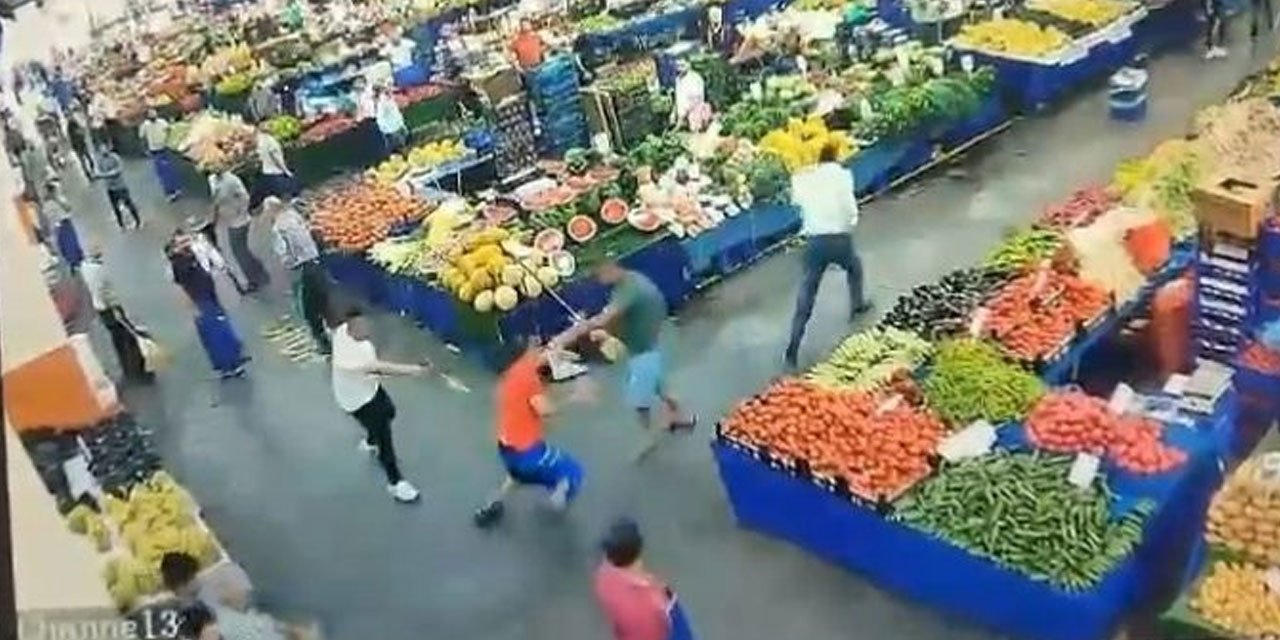 Pazarcıların yer kavgasında silahlar konuştu