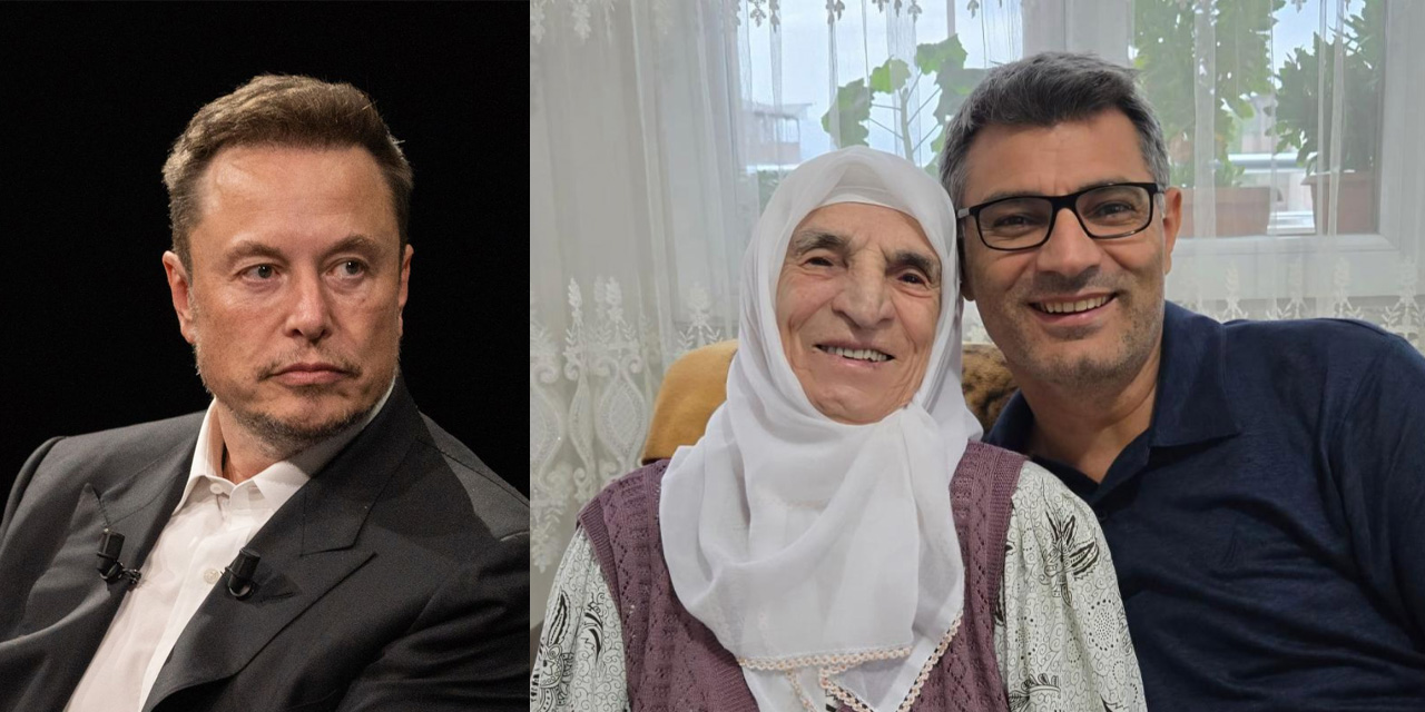 Yusuf Dikeç annesiyle fotoğrafını paylaştı, Elon Musk'tan övgüler yağdı