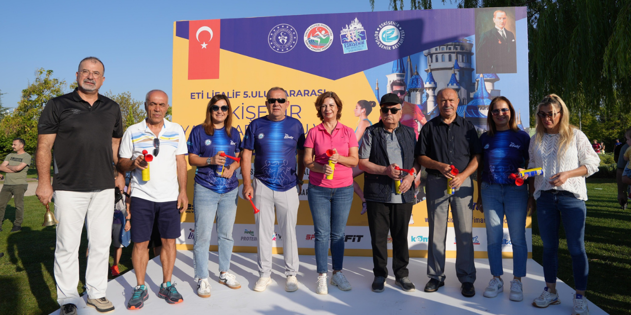 Eskişehir’de Eti Lifalif 5. Uluslararası yarı maraton heyecanı yaşandı