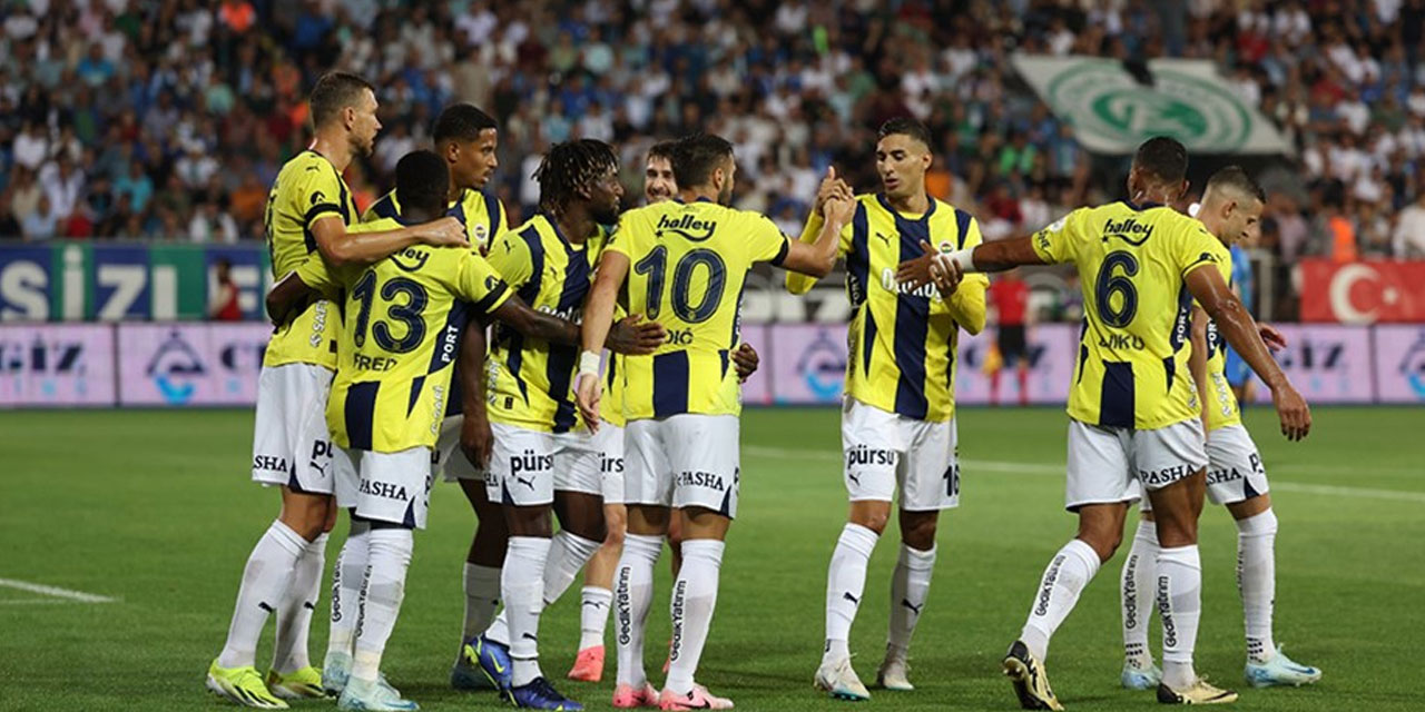 Rize'de Fred'in samba gecesi: Fenerbahçe'den 5 farklı galibiyet